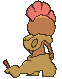 Scrafty, Back, in Sun & Moon