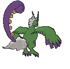 Tornadus Therian Forme, Back, in Sun & Moon