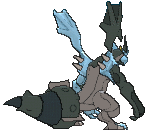 Kyurem Black, Back, in Ultra Sun & Ultra Moon
