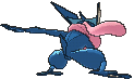 Greninja, Back, in Ultra Sun & Ultra Moon