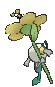 Floette Yellow Flower, Back, in Ultra Sun & Ultra Moon