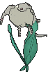 Florges White Flower, Back, in Sun & Moon