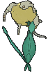 Florges Yellow Flower, Back, in Sun & Moon