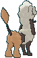 Furfrou Diamond Trim, Back, in Sun & Moon