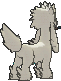 Furfrou Natural, Back, in Sun & Moon