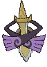 Aegislash Shield Forme, Back, in Ultra Sun & Ultra Moon