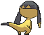 Helioptile, Back, in Ultra Sun & Ultra Moon