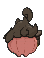 Pumpkaboo Average Size, Back, in Sun & Moon