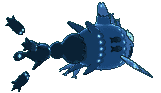 Wishiwashi School Form, Back, in Ultra Sun & Ultra Moon