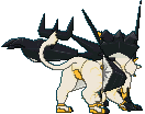 Necrozma Dusk Mane, Back, in Ultra Sun & Ultra Moon