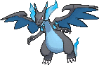 Charizard Mega X, Front, in X & Y