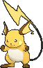 Raichu, Front, in X & Y
