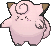 Clefairy, Front, in X & Y