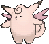 Clefable, Front, in X & Y