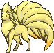 Ninetales, Front, in X & Y