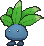 Oddish, Front, in X & Y