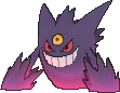 Gengar Mega, Front, in X & Y