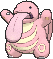 Lickitung, Front, in X & Y