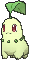 Chikorita, Front, in X & Y