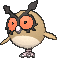 Hoothoot in X & Y