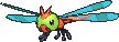 Yanma, Front, in X & Y