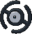 Unown H, Front, in X & Y
