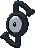 Unown S, Front, in X & Y