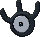 Unown W, Front, in X & Y