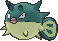 Qwilfish, Front, in X & Y