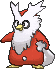 Delibird, Front, in X & Y