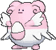 Blissey, Front, in X & Y