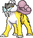 Raikou, Front, in X & Y