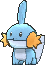 Mudkip, Front, in X & Y