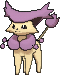 Delcatty, Front, in X & Y