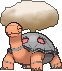Torkoal, Front, in X & Y
