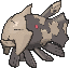 Relicanth, Front, in X & Y