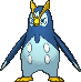 Prinplup, Front, in X & Y