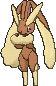 Lopunny, Front, in X & Y