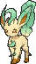 Leafeon, Front, in X & Y