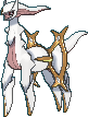 Arceus Ground, Front, in X & Y