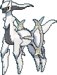 Arceus Steel, Front, in X & Y