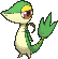 Snivy, Front, in X & Y