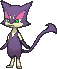 Purrloin, Front, in X & Y