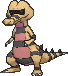 Krokorok, Front, in X & Y
