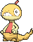 Scraggy, Front, in X & Y