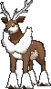Sawsbuck Winter Form in X & Y