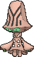 Beheeyem, Front, in X & Y