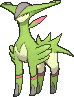 Virizion, Front, in X & Y
