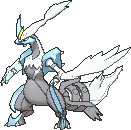 Kyurem White, Front, in X & Y