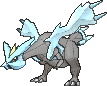 Kyurem, Front, in X & Y